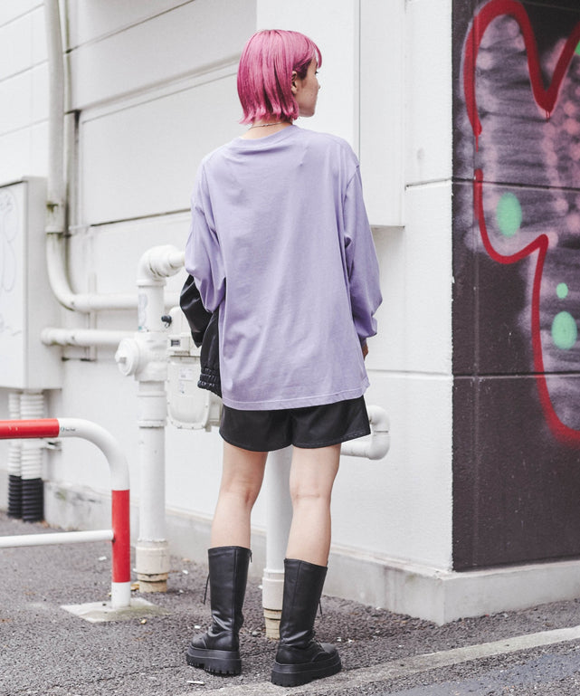 Lパープル　モデル：170cm M着用