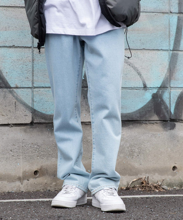 デニム淡色 モデル：174cm L着用