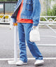 デニム中濃色 モデル：170cm M着用